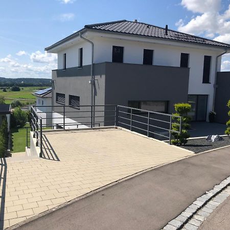 Moderne Ferienwohnung Mit Terrasse Und Garten Verwaltungsgemeinschaft Haldenwang Dış mekan fotoğraf