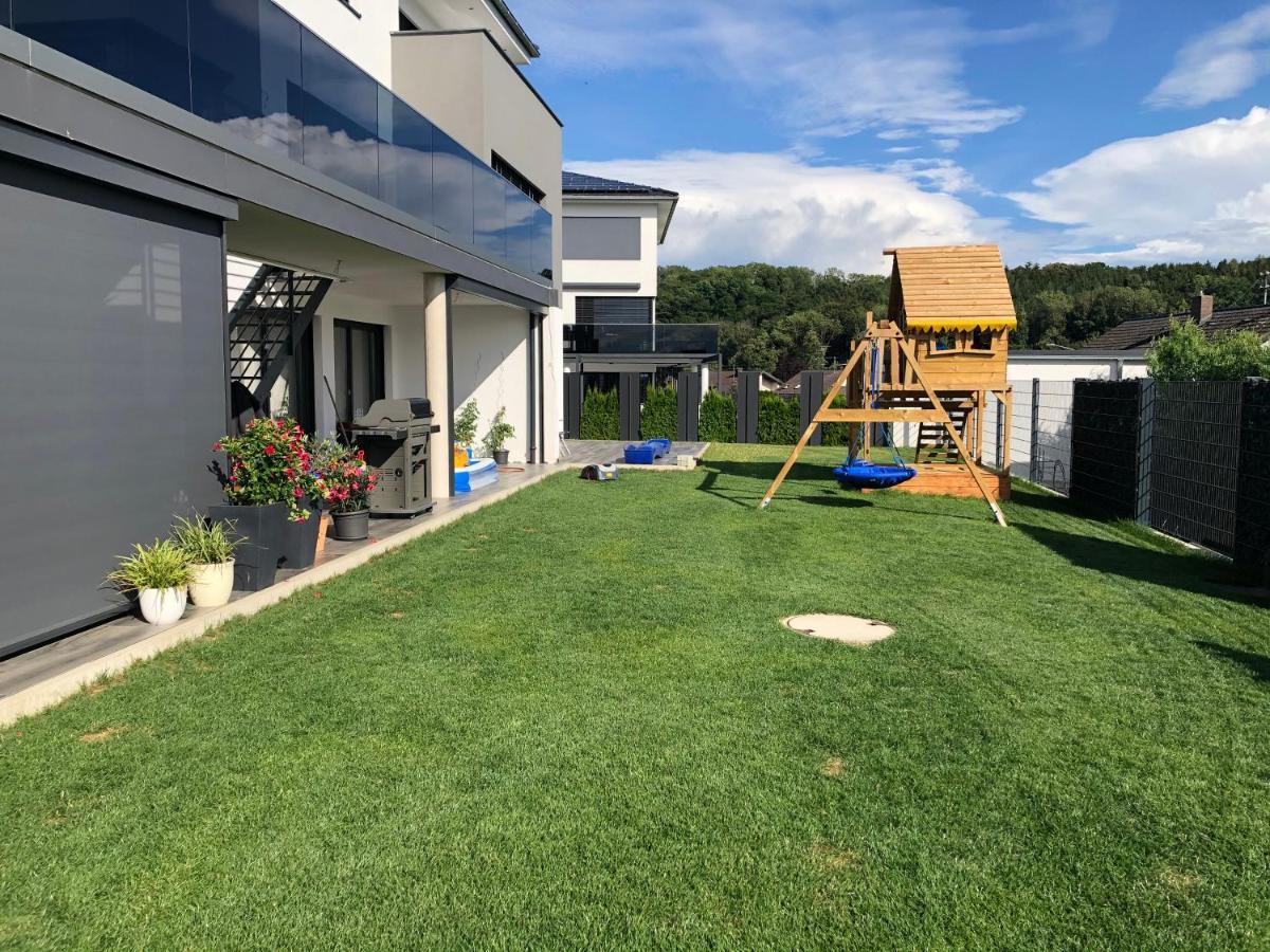 Moderne Ferienwohnung Mit Terrasse Und Garten Verwaltungsgemeinschaft Haldenwang Dış mekan fotoğraf