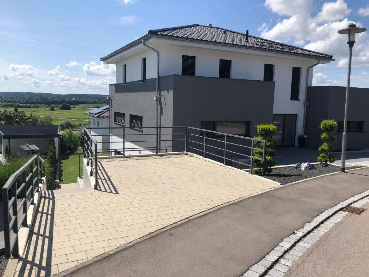 Moderne Ferienwohnung Mit Terrasse Und Garten Verwaltungsgemeinschaft Haldenwang Dış mekan fotoğraf
