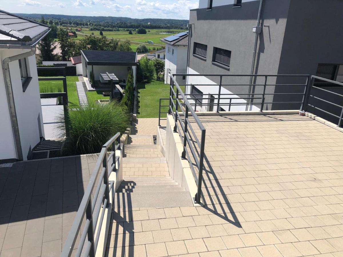 Moderne Ferienwohnung Mit Terrasse Und Garten Verwaltungsgemeinschaft Haldenwang Dış mekan fotoğraf