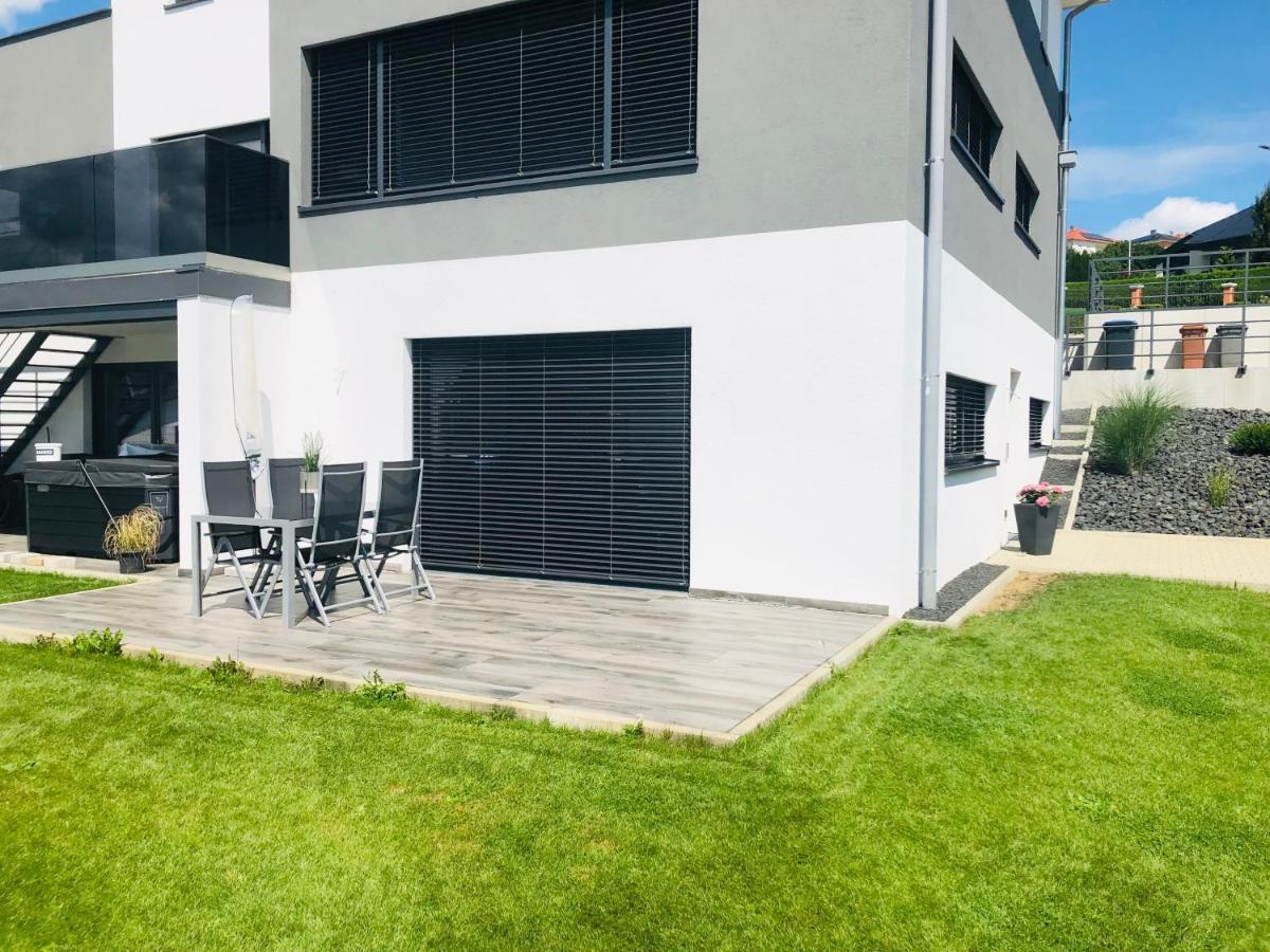 Moderne Ferienwohnung Mit Terrasse Und Garten Verwaltungsgemeinschaft Haldenwang Dış mekan fotoğraf